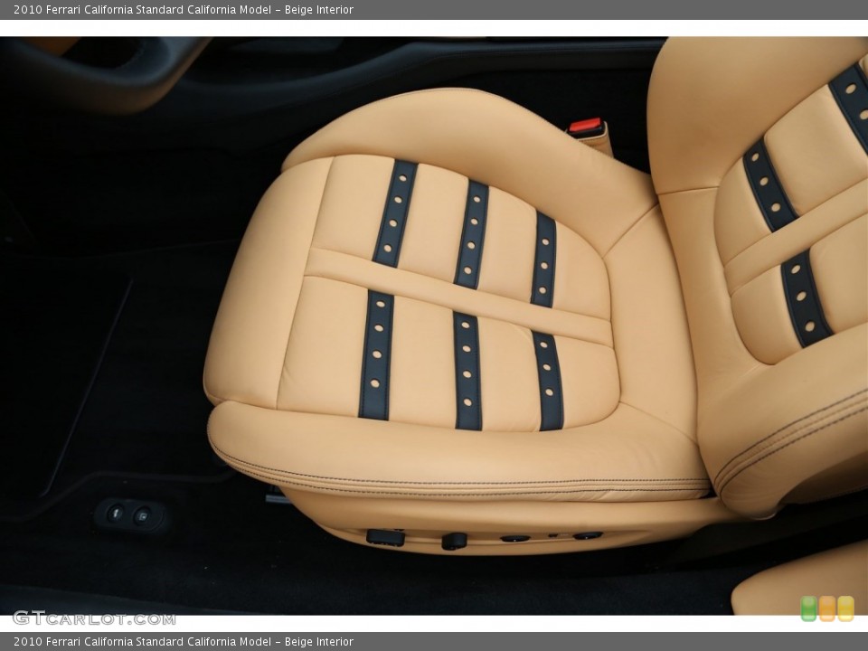 Beige Interior Front Seat for the 2010 Ferrari California  #105247820