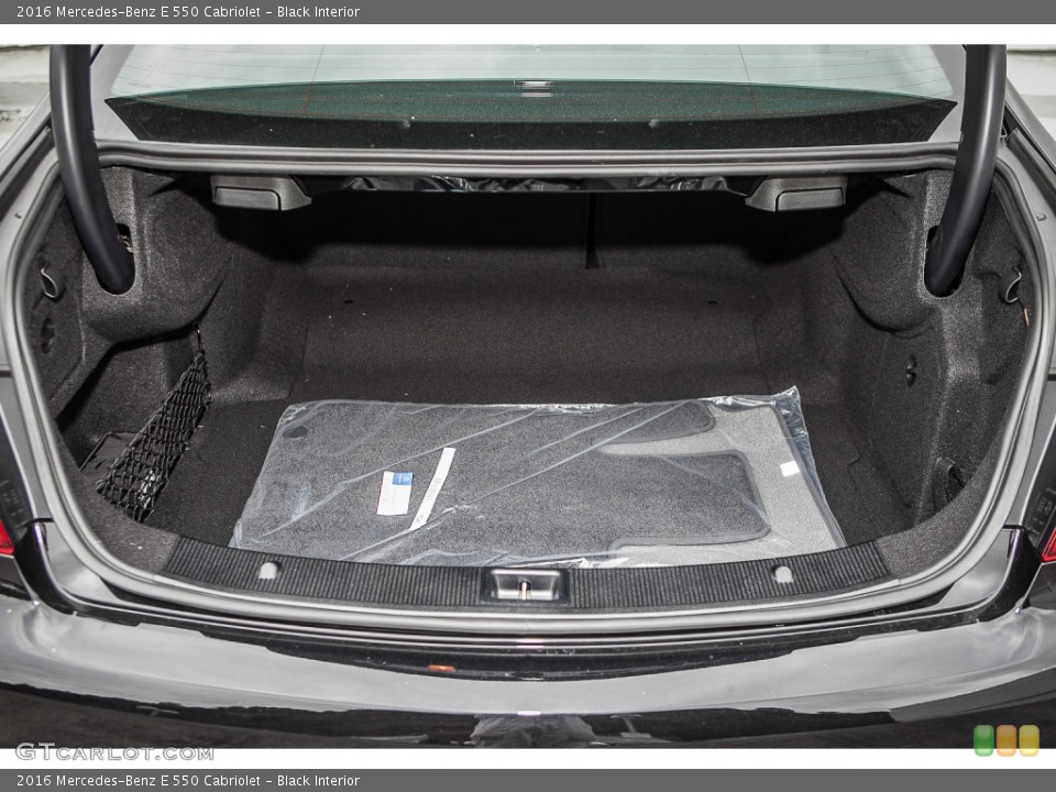 Black Interior Trunk for the 2016 Mercedes-Benz E 550 Cabriolet #105251835