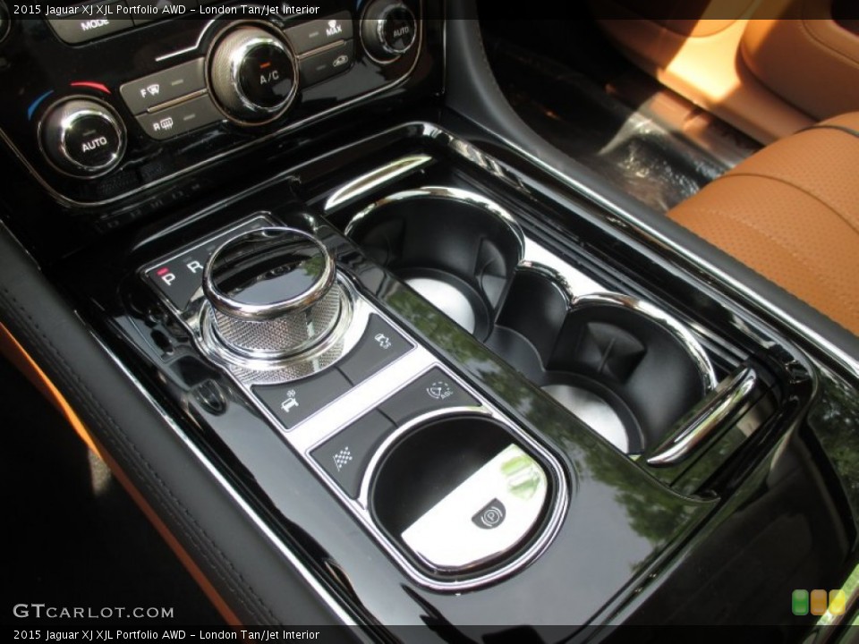 London Tan/Jet Interior Transmission for the 2015 Jaguar XJ XJL Portfolio AWD #105256983