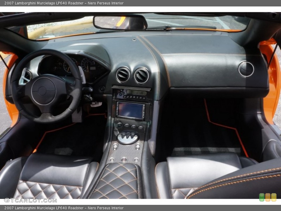 Nero Perseus Interior Dashboard for the 2007 Lamborghini Murcielago LP640 Roadster #105258873