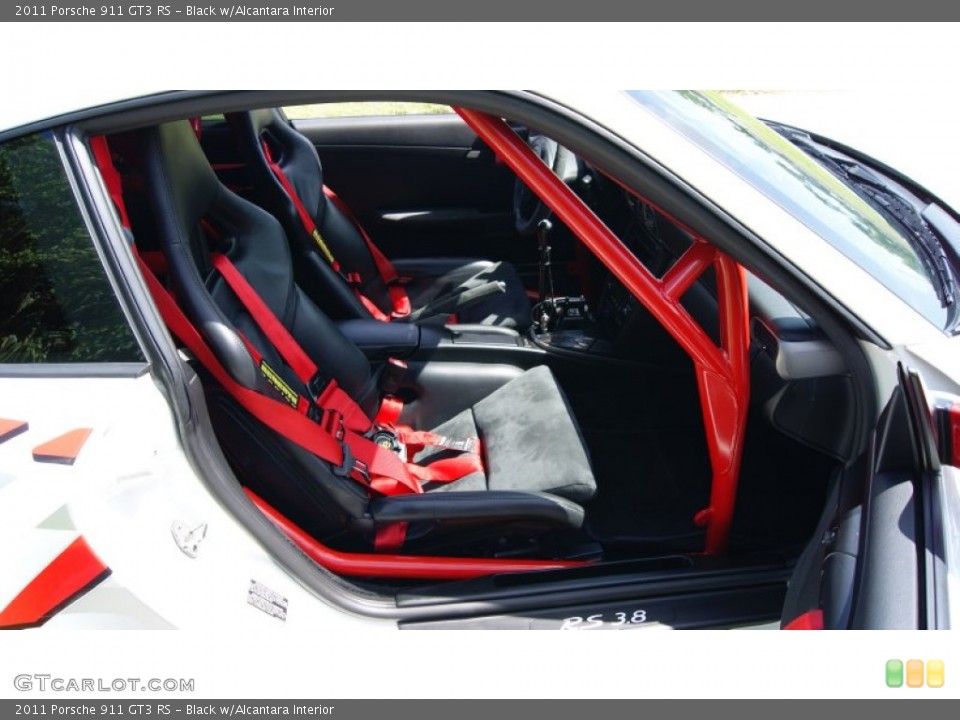Black w/Alcantara Interior Front Seat for the 2011 Porsche 911 GT3 RS #105259161