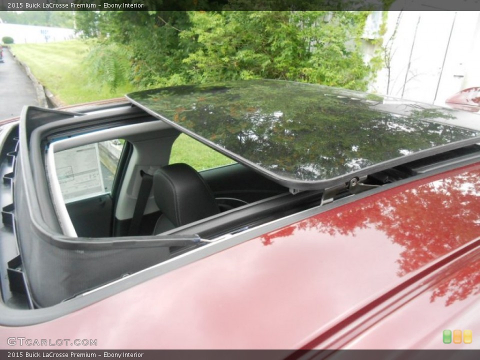 Ebony Interior Sunroof for the 2015 Buick LaCrosse Premium #105260490
