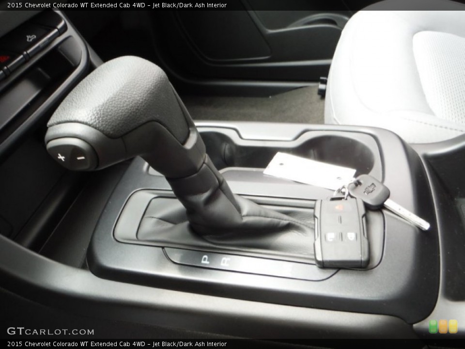 Jet Black/Dark Ash Interior Transmission for the 2015 Chevrolet Colorado WT Extended Cab 4WD #105266544