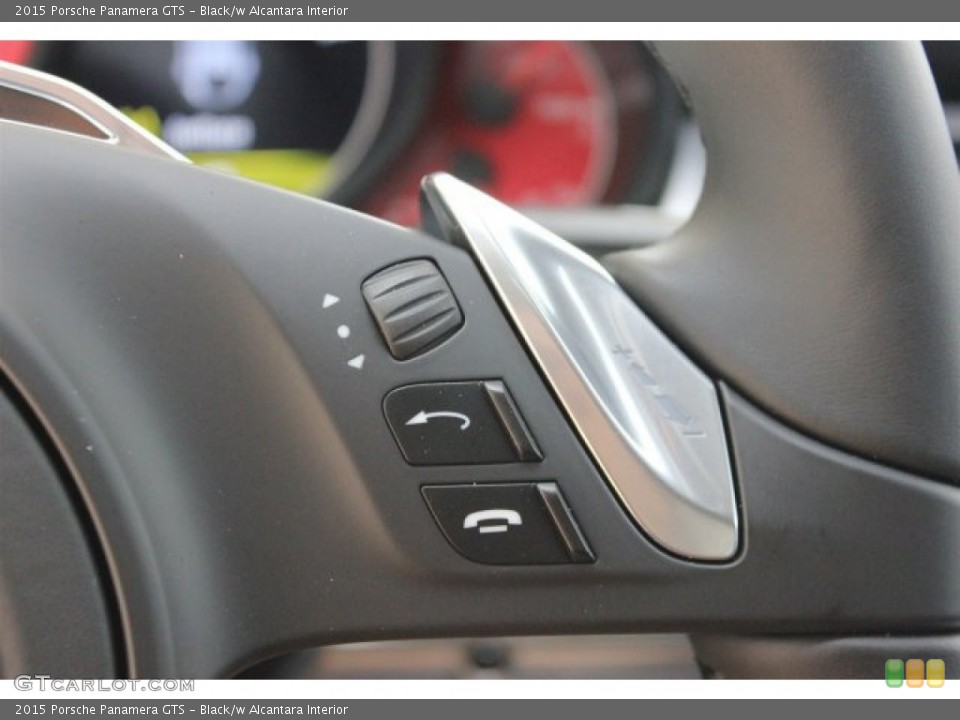 Black/w Alcantara Interior Controls for the 2015 Porsche Panamera GTS #105280314