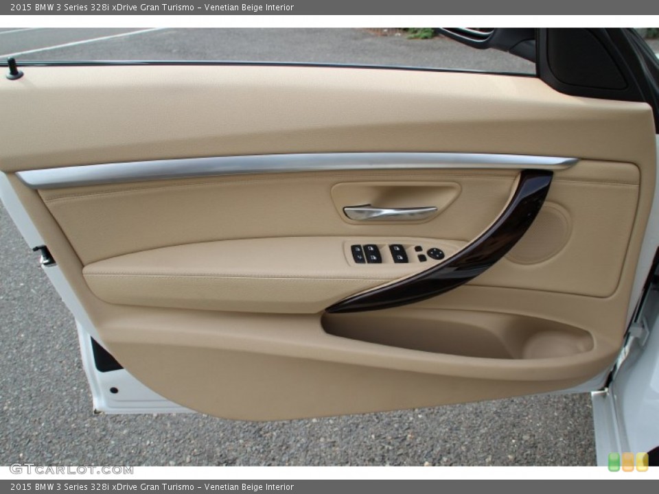 Venetian Beige Interior Door Panel for the 2015 BMW 3 Series 328i xDrive Gran Turismo #105292418