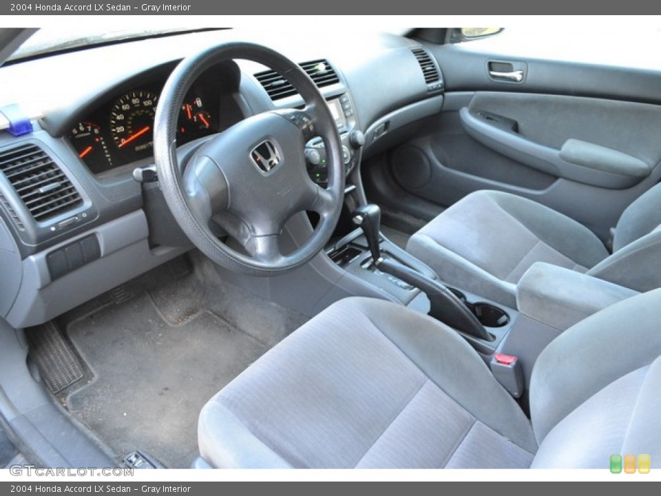 Gray Interior Photo for the 2004 Honda Accord LX Sedan #105295964