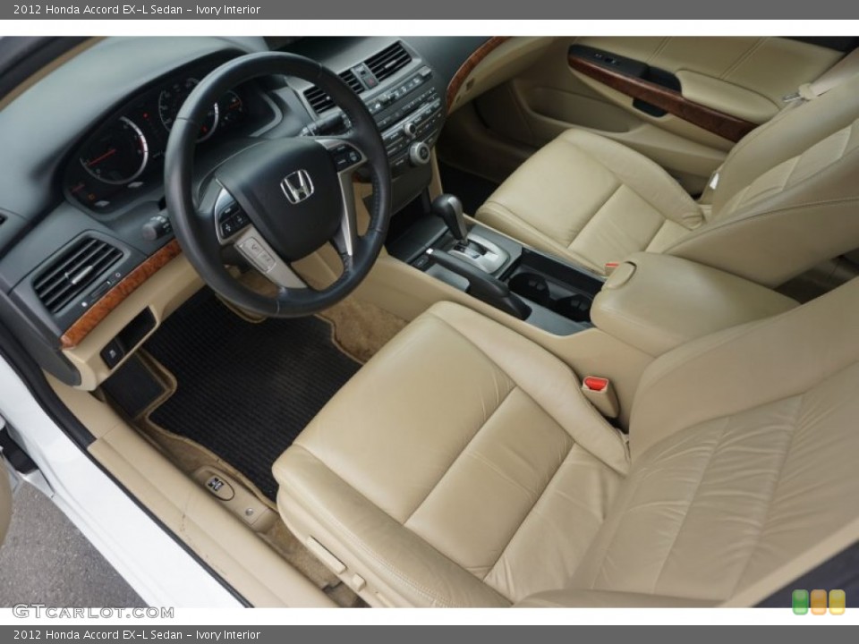 Ivory Interior Photo for the 2012 Honda Accord EX-L Sedan #105301853