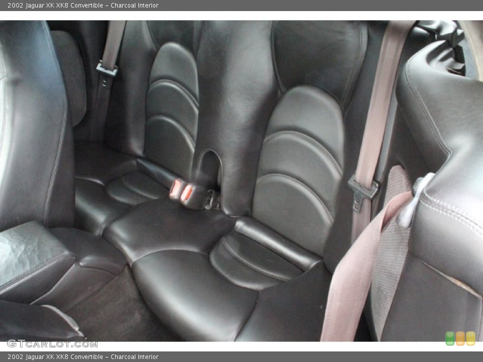 Charcoal Interior Rear Seat for the 2002 Jaguar XK XK8 Convertible #105302267