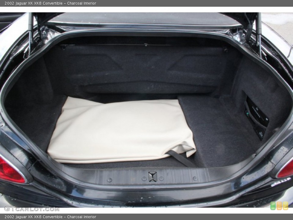 Charcoal Interior Trunk for the 2002 Jaguar XK XK8 Convertible #105302282