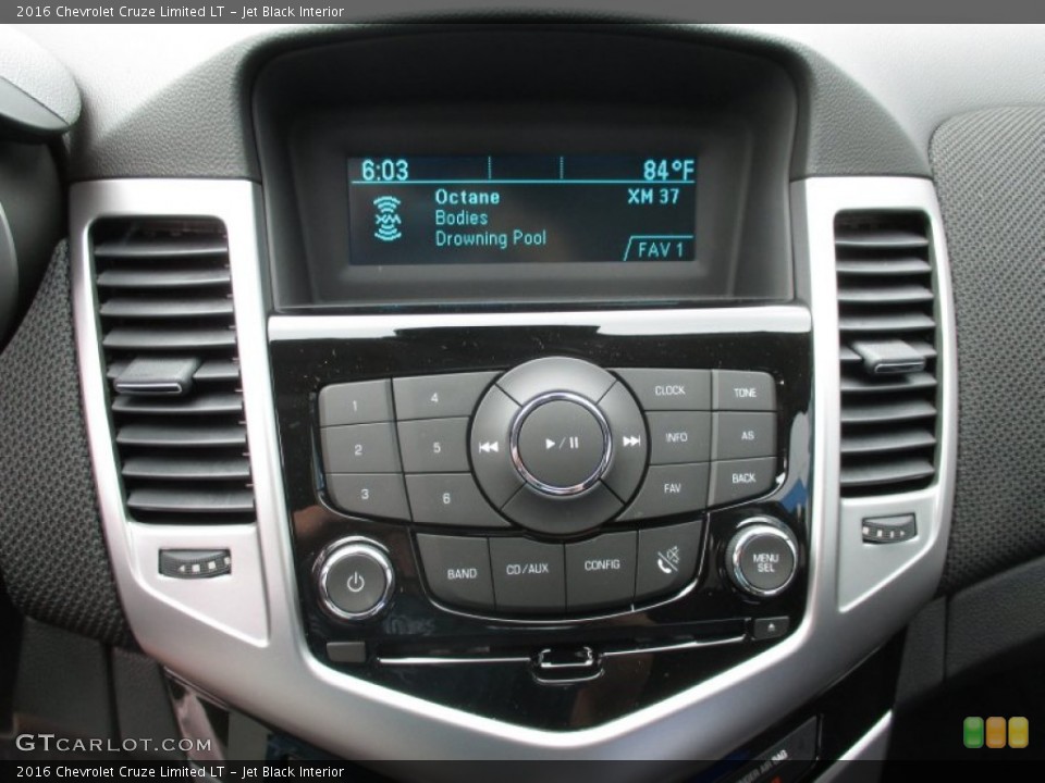 Jet Black Interior Controls for the 2016 Chevrolet Cruze Limited LT #105307829