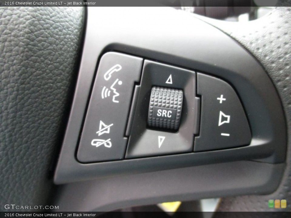 Jet Black Interior Controls for the 2016 Chevrolet Cruze Limited LT #105307850