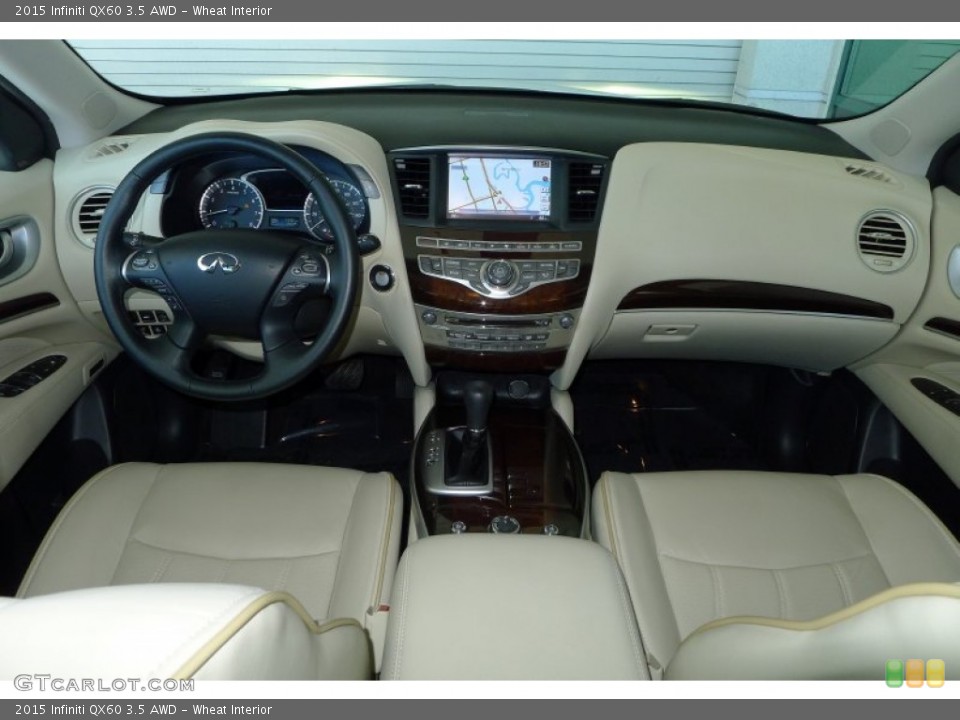 Wheat Interior Dashboard for the 2015 Infiniti QX60 3.5 AWD #105316618