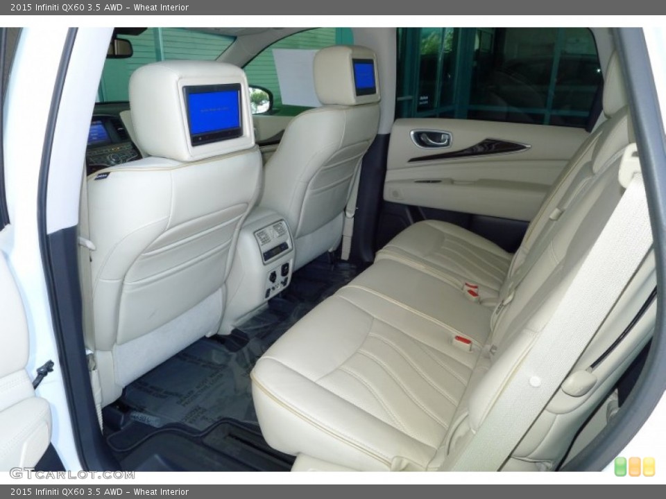 Wheat Interior Rear Seat for the 2015 Infiniti QX60 3.5 AWD #105316625