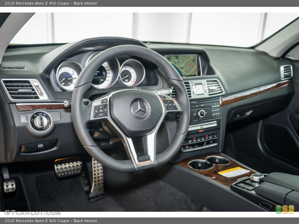 Black Interior Prime Interior for the 2016 Mercedes-Benz E 400 Coupe #105317915