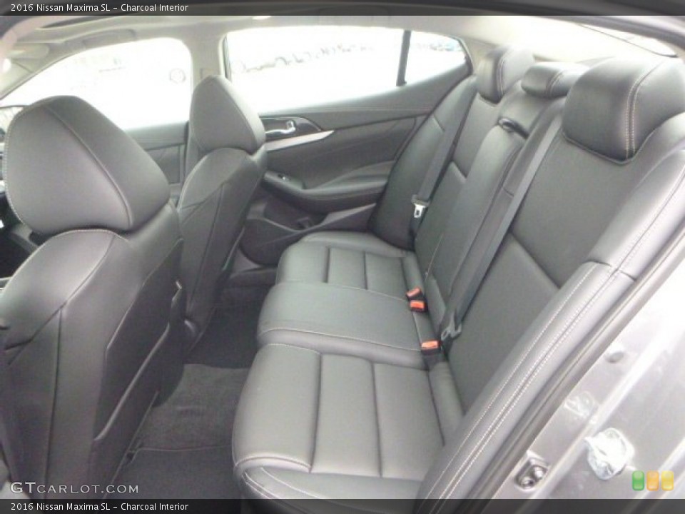 Charcoal Interior Rear Seat for the 2016 Nissan Maxima SL #105321437