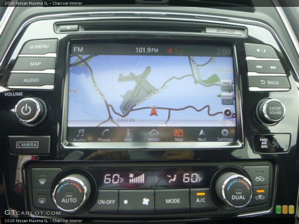Charcoal Interior Navigation for the 2016 Nissan Maxima SL #105321488