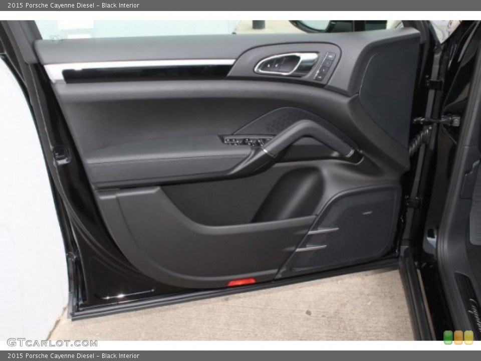 Black Interior Door Panel for the 2015 Porsche Cayenne Diesel #105322238