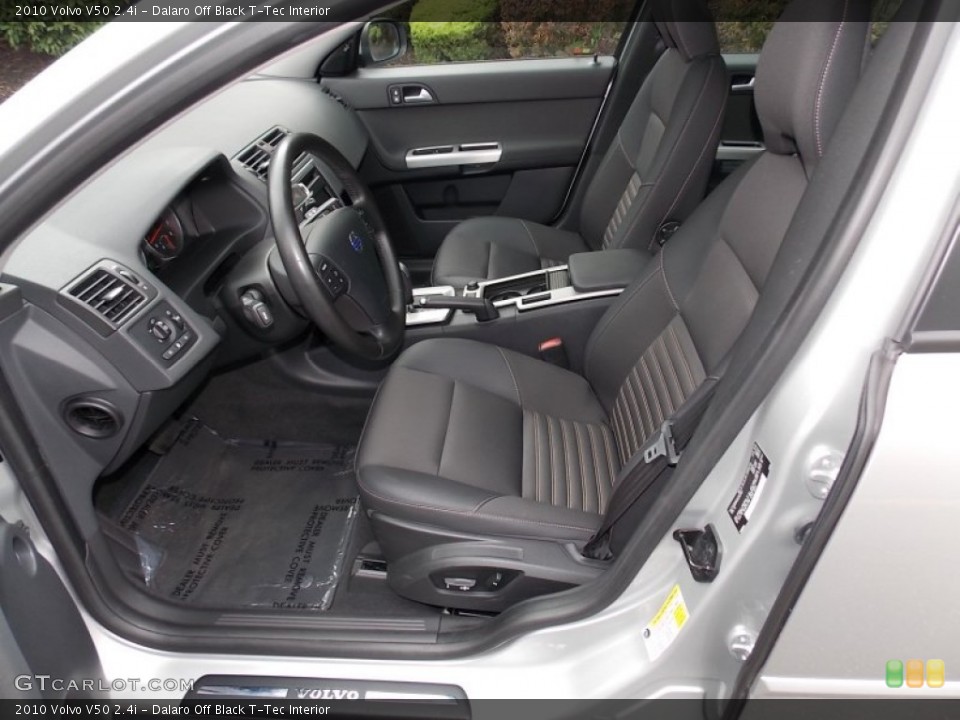 Dalaro Off Black T-Tec Interior Photo for the 2010 Volvo V50 2.4i #105339456