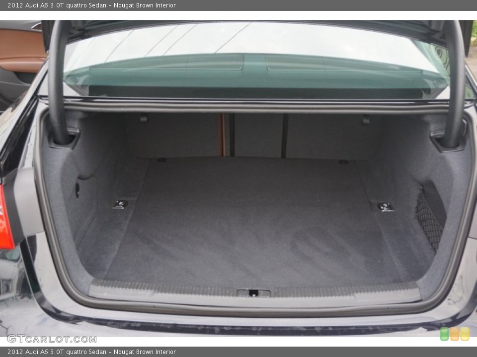 Nougat Brown Interior Trunk for the 2012 Audi A6 3.0T quattro Sedan #105339948
