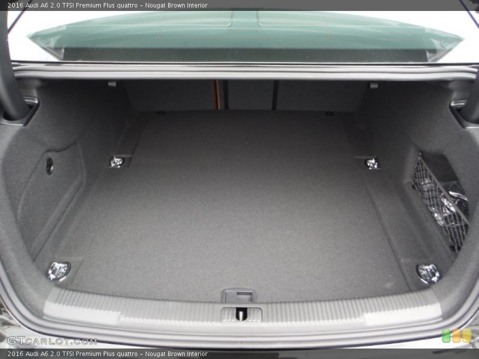 Nougat Brown Interior Trunk for the 2016 Audi A6 2.0 TFSI Premium Plus quattro #105355741