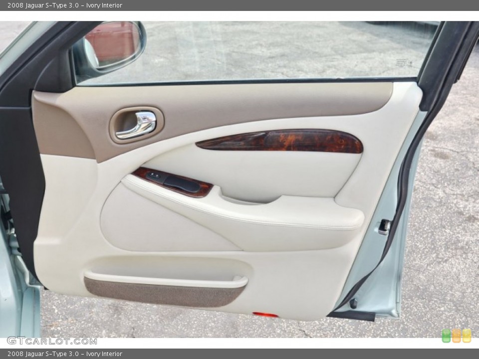 Ivory Interior Door Panel for the 2008 Jaguar S-Type 3.0 #105357130