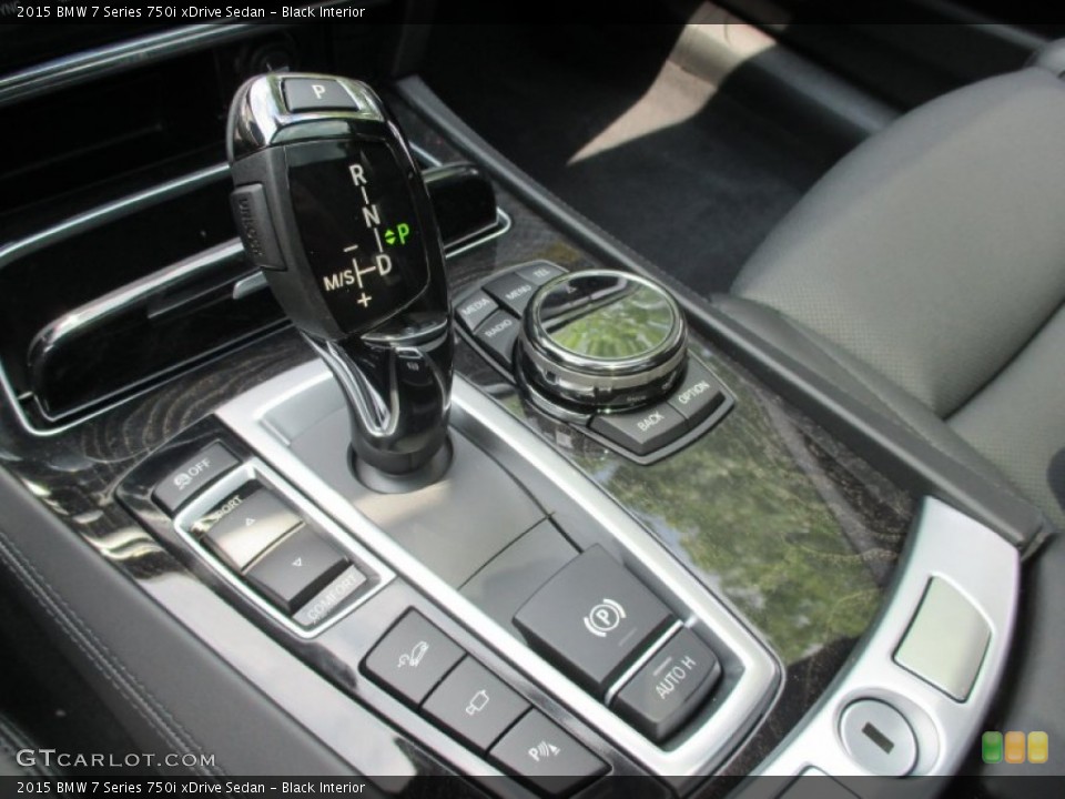 Black Interior Transmission for the 2015 BMW 7 Series 750i xDrive Sedan #105363454