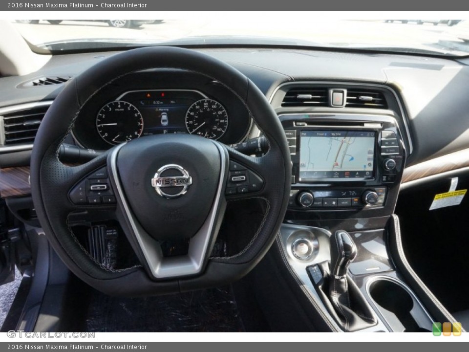 Charcoal Interior Dashboard for the 2016 Nissan Maxima Platinum #105381049