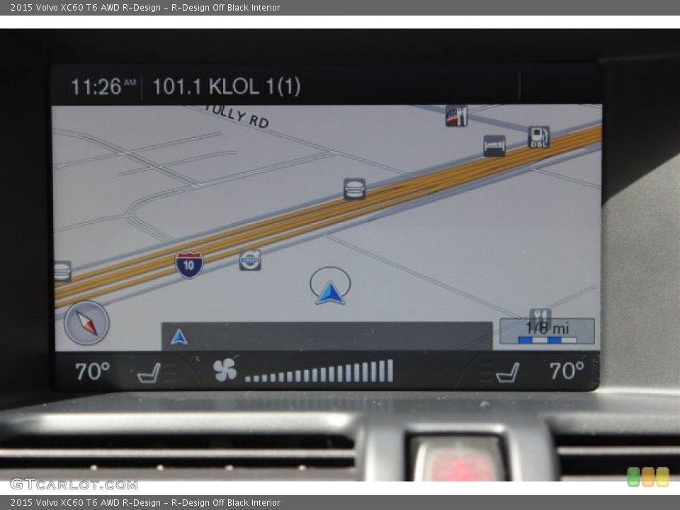 R-Design Off Black Interior Navigation for the 2015 Volvo XC60 T6 AWD R-Design #105382642