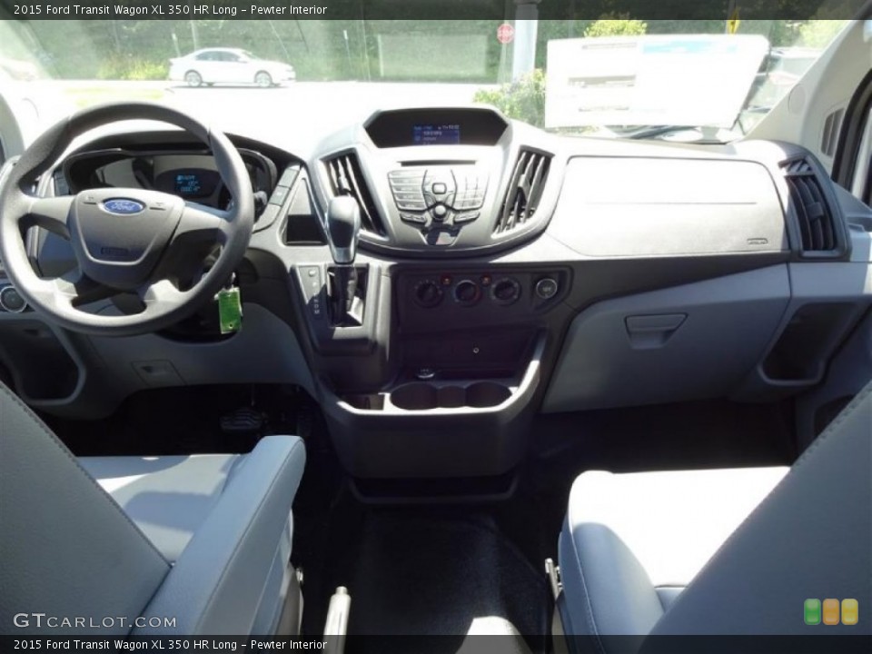 Pewter Interior Dashboard for the 2015 Ford Transit Wagon XL 350 HR Long #105385612