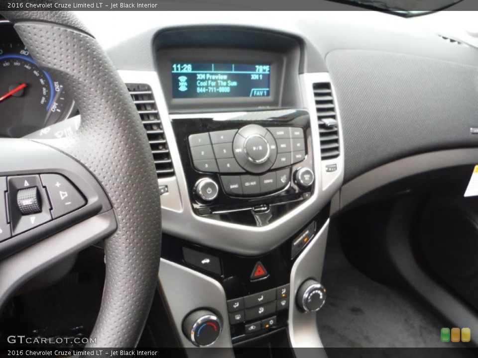 Jet Black Interior Controls for the 2016 Chevrolet Cruze Limited LT #105385936