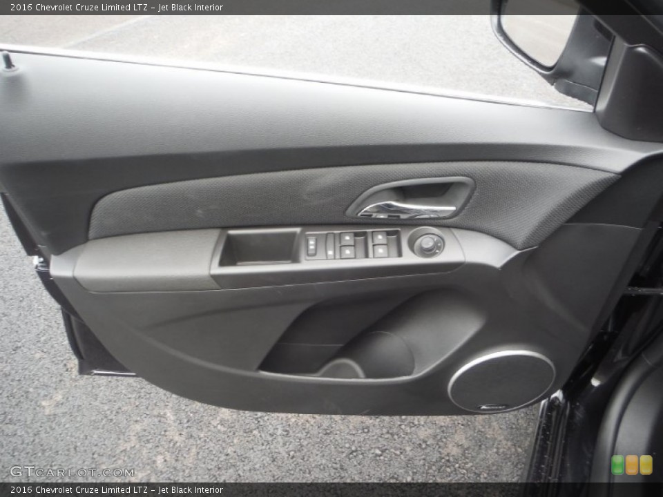 Jet Black Interior Door Panel for the 2016 Chevrolet Cruze Limited LTZ #105386239