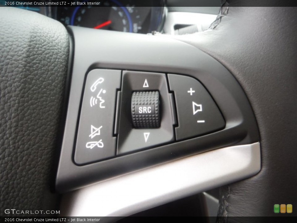Jet Black Interior Controls for the 2016 Chevrolet Cruze Limited LTZ #105386383