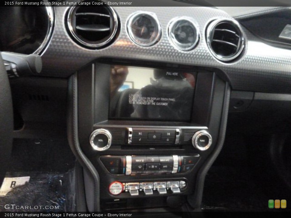 Ebony Interior Controls for the 2015 Ford Mustang Roush Stage 1 Pettys Garage Coupe #105387763