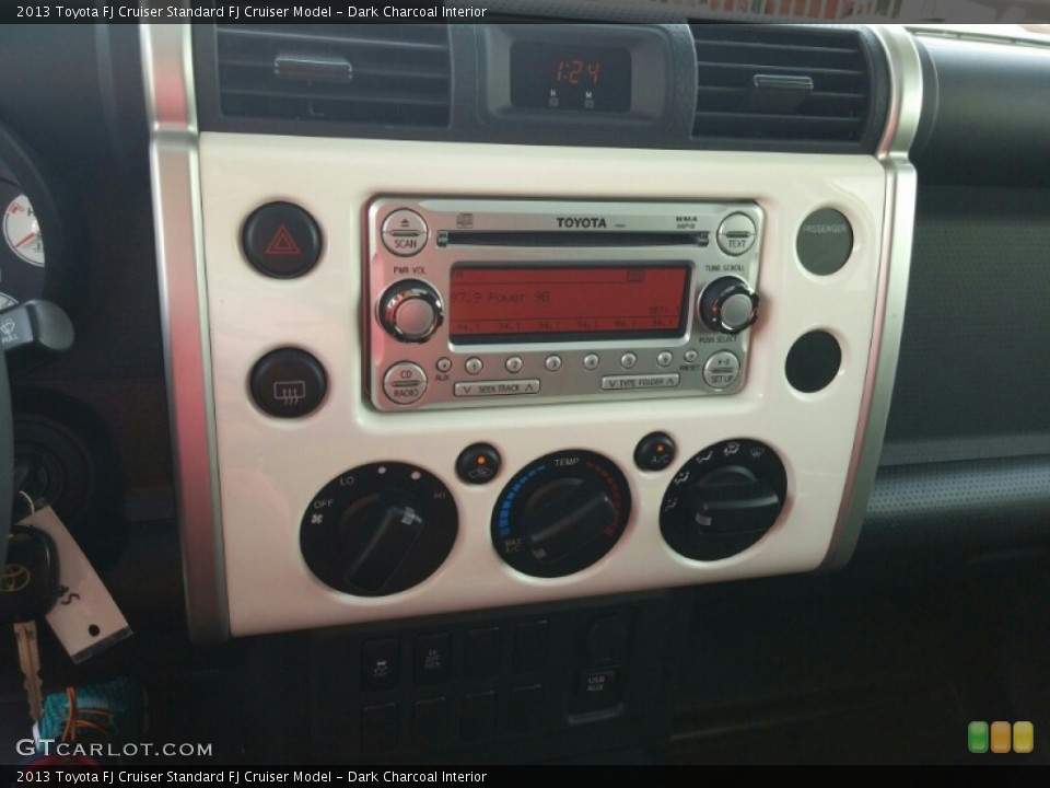 Dark Charcoal Interior Controls for the 2013 Toyota FJ Cruiser  #105399780