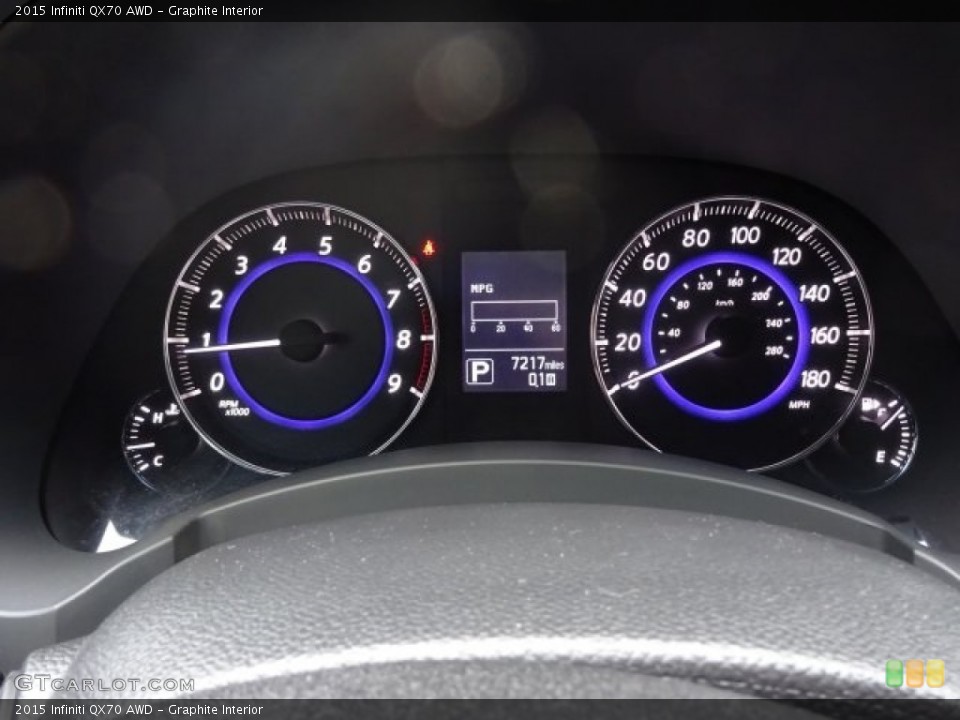 Graphite Interior Gauges for the 2015 Infiniti QX70 AWD #105405837