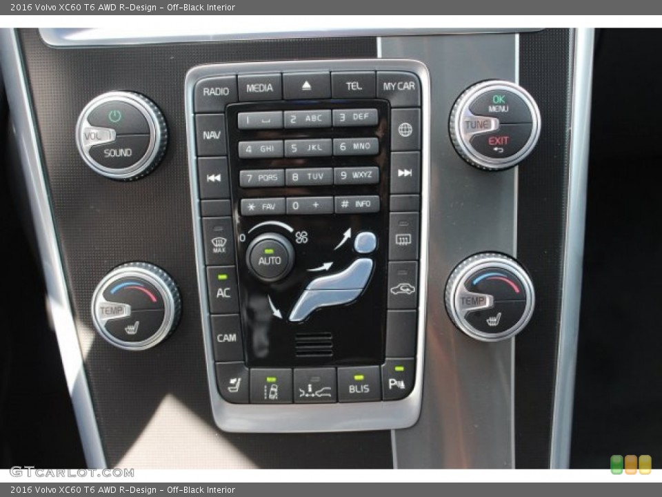 Off-Black Interior Dashboard for the 2016 Volvo XC60 T6 AWD R-Design #105406273