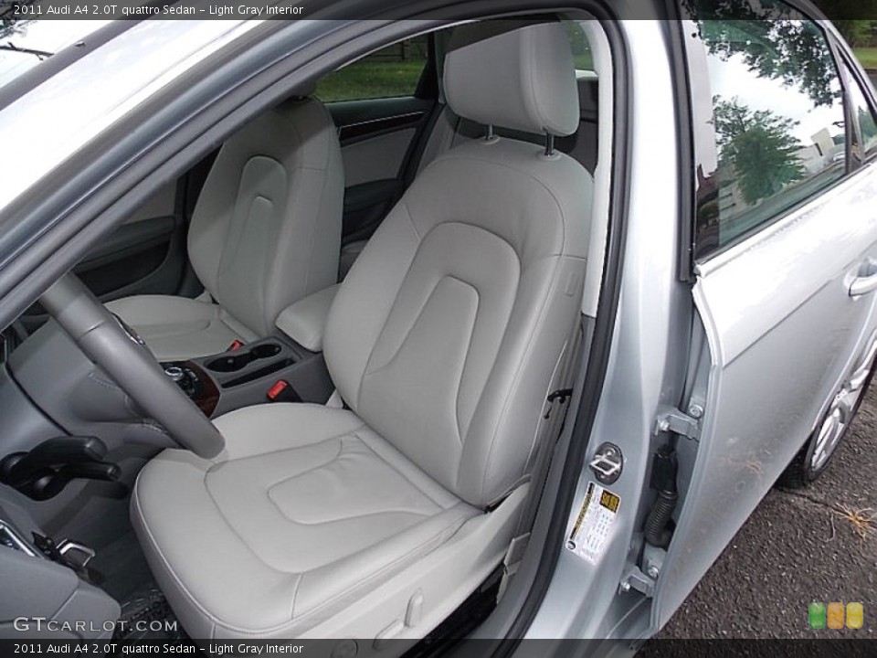 Light Gray Interior Front Seat for the 2011 Audi A4 2.0T quattro Sedan #105447367