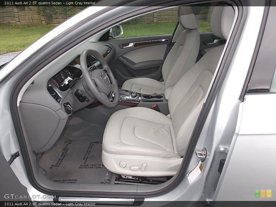 Light Gray Interior Photo for the 2011 Audi A4 2.0T quattro Sedan #105447380