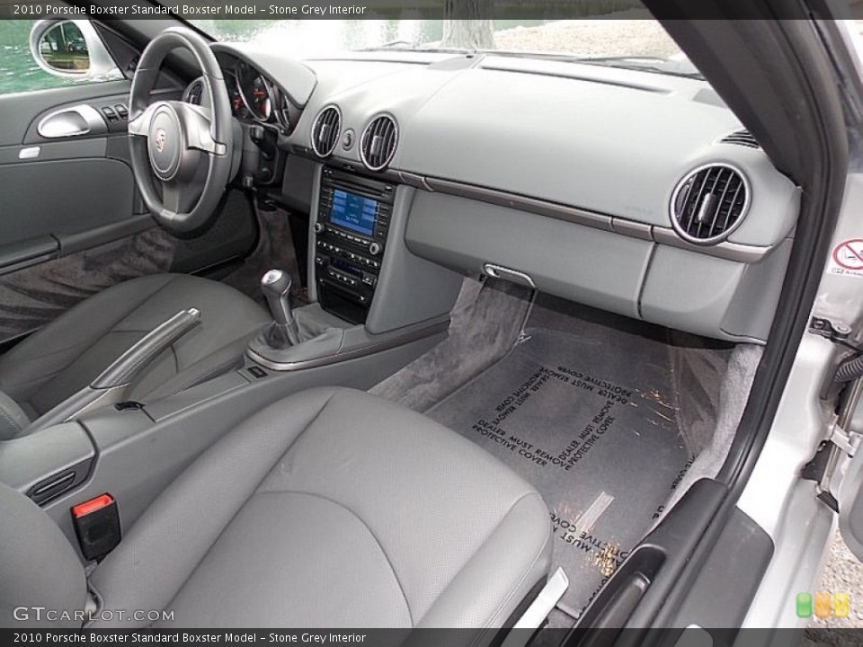 Stone Grey Interior Dashboard for the 2010 Porsche Boxster  #105448616