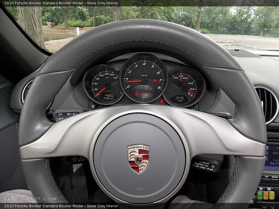 Stone Grey Interior Steering Wheel for the 2010 Porsche Boxster  #105448670
