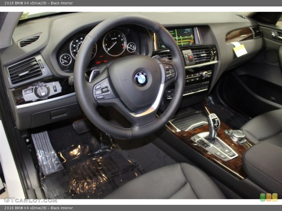 Black Interior Prime Interior for the 2016 BMW X4 xDrive28i #105448961