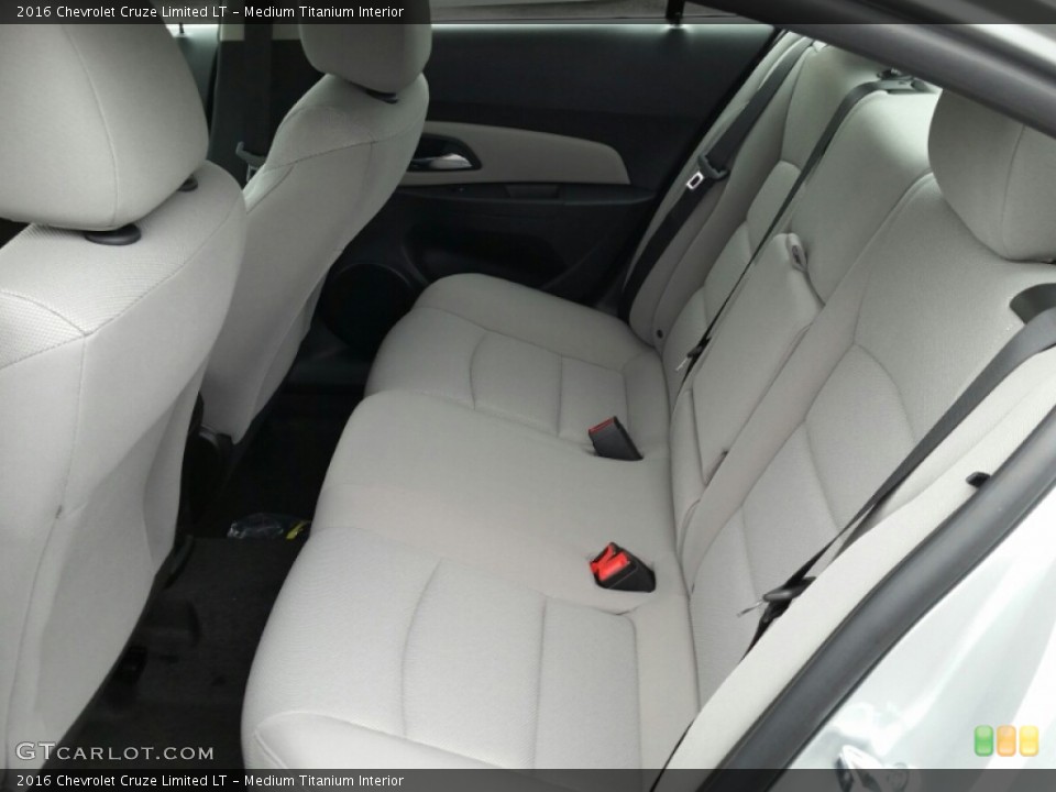 Medium Titanium Interior Rear Seat for the 2016 Chevrolet Cruze Limited LT #105454190