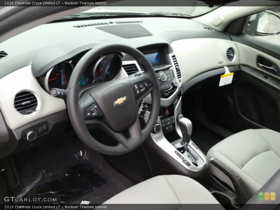 Medium Titanium Interior Prime Interior for the 2016 Chevrolet Cruze Limited LT #105454205