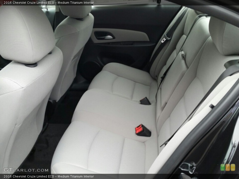 Medium Titanium Interior Rear Seat for the 2016 Chevrolet Cruze Limited ECO #105454475
