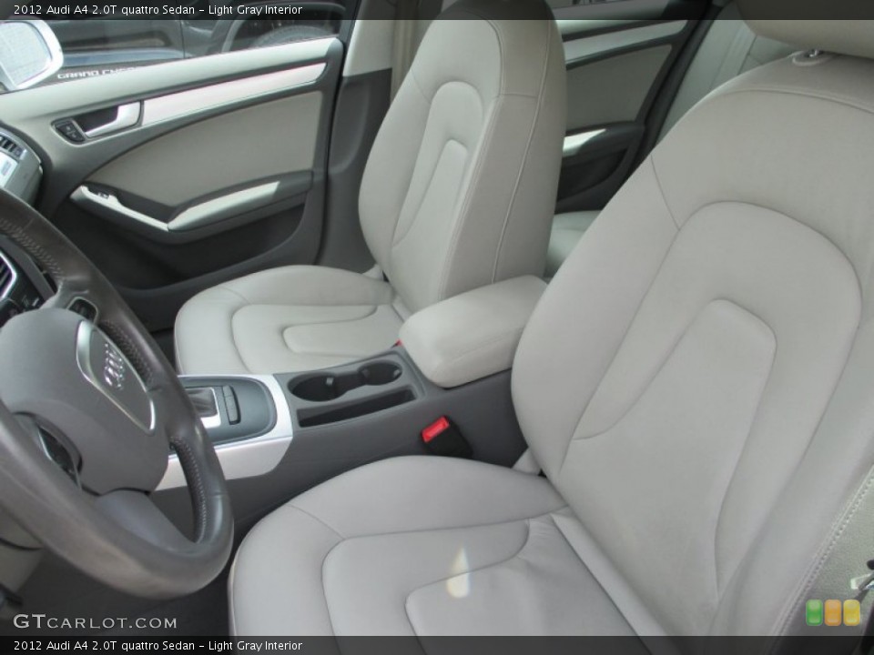 Light Gray Interior Photo for the 2012 Audi A4 2.0T quattro Sedan #105454523