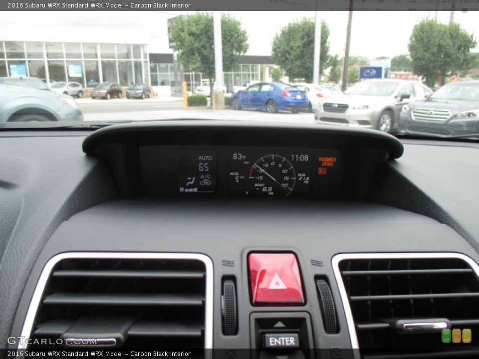 Carbon Black Interior Controls for the 2016 Subaru WRX  #105457346