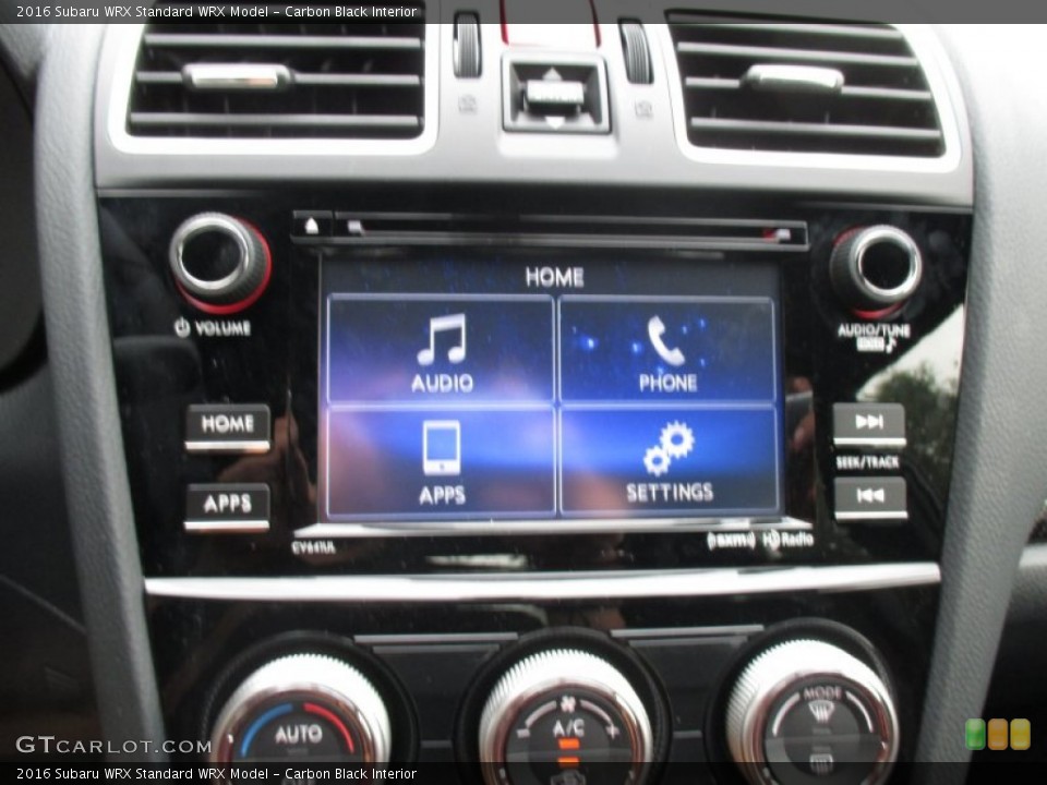Carbon Black Interior Controls for the 2016 Subaru WRX  #105457355