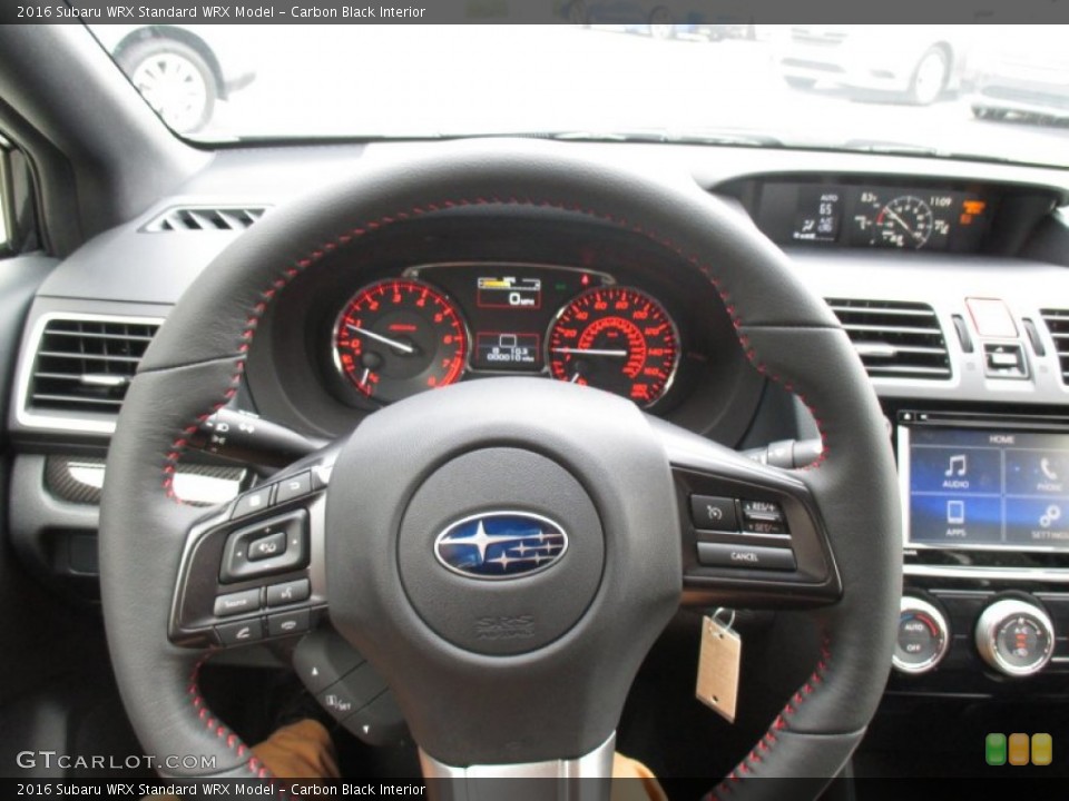Carbon Black Interior Steering Wheel for the 2016 Subaru WRX  #105457379