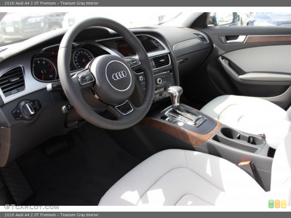 Titanium Gray Interior Photo for the 2016 Audi A4 2.0T Premium #105466659