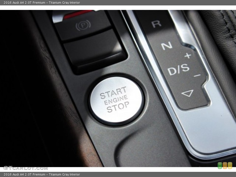 Titanium Gray Interior Controls for the 2016 Audi A4 2.0T Premium #105466767